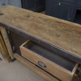 Industrial low industrial furniture carpenter's workbench 1930