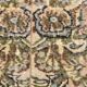 Tapis 2x9 pour tapis de course vintage turc vert floral, 64x279Cm SKU 24965