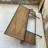 Metal and wicker headhead 50s