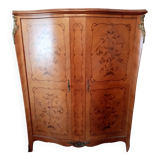 Rosewood cabinet Louis XV style
