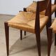 Set of 4 Scandinavian chairs, "Pia" model, by Poul Cadovius, 1960