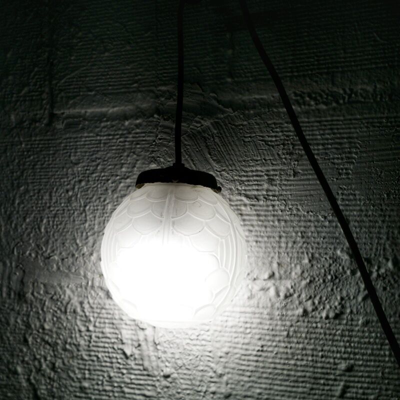 Art Deco walking lamp