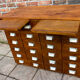 Medicine cabinet with 24 drawers
