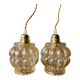 Lot de 2 suspensions baladeuse vintage.