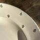 Circular plate model Nico gold Digoin Sarreguemines D30.5