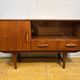Mid-Century Retro Vintage Teak Small Sideboard by Jentique 1960s  Sliding G