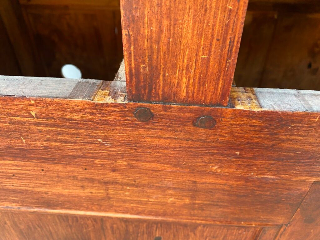 Former Parisian buffet 2 doors 3 drawers 1 shelf
