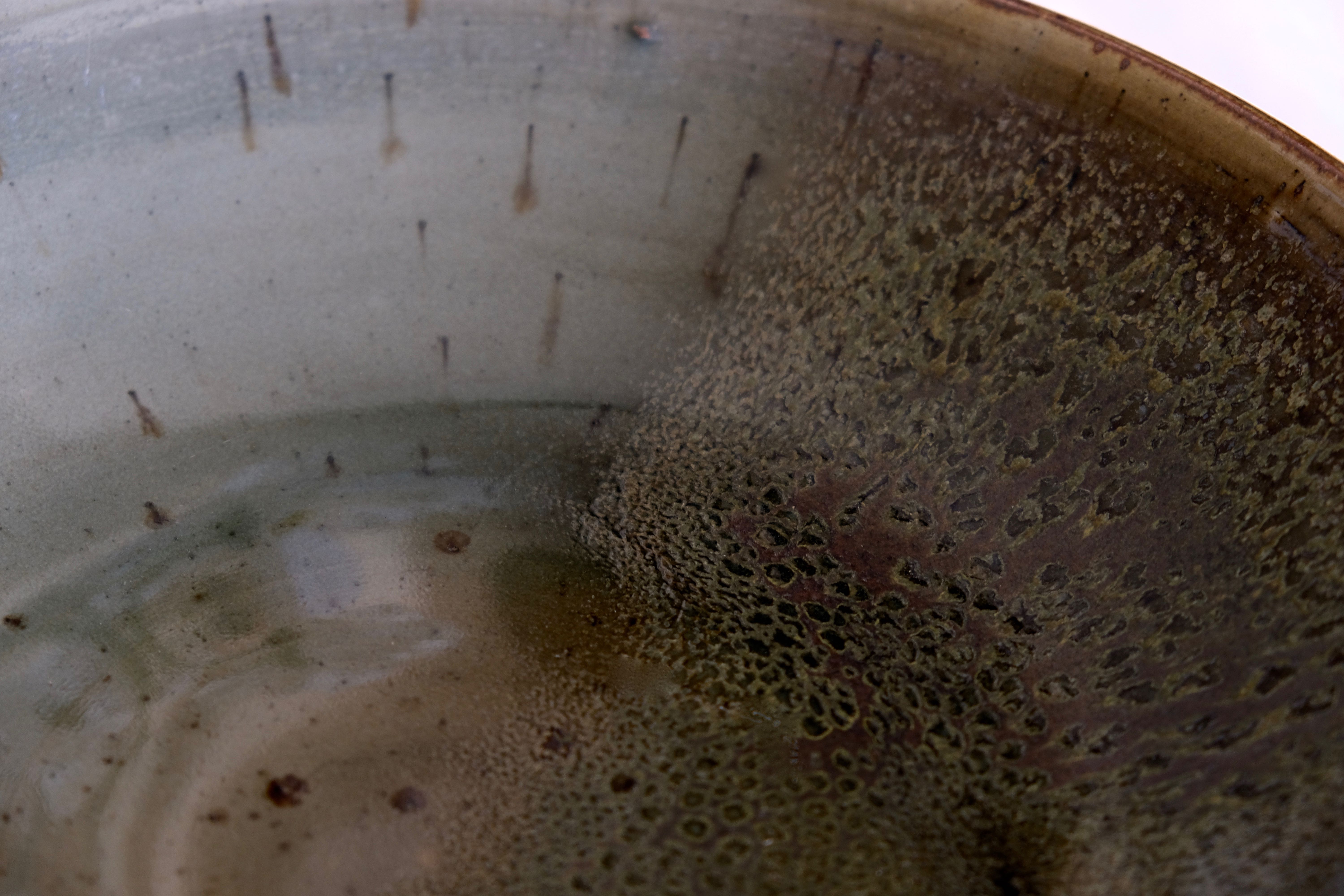 Compotier display ceramic cakes Japan 1950 unique piece