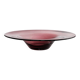 Bol en verre de Murano aux tons de baies - Taille XL lourde, pièce maîtresse collectible de design italien des années 1970.