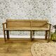 Old church pew