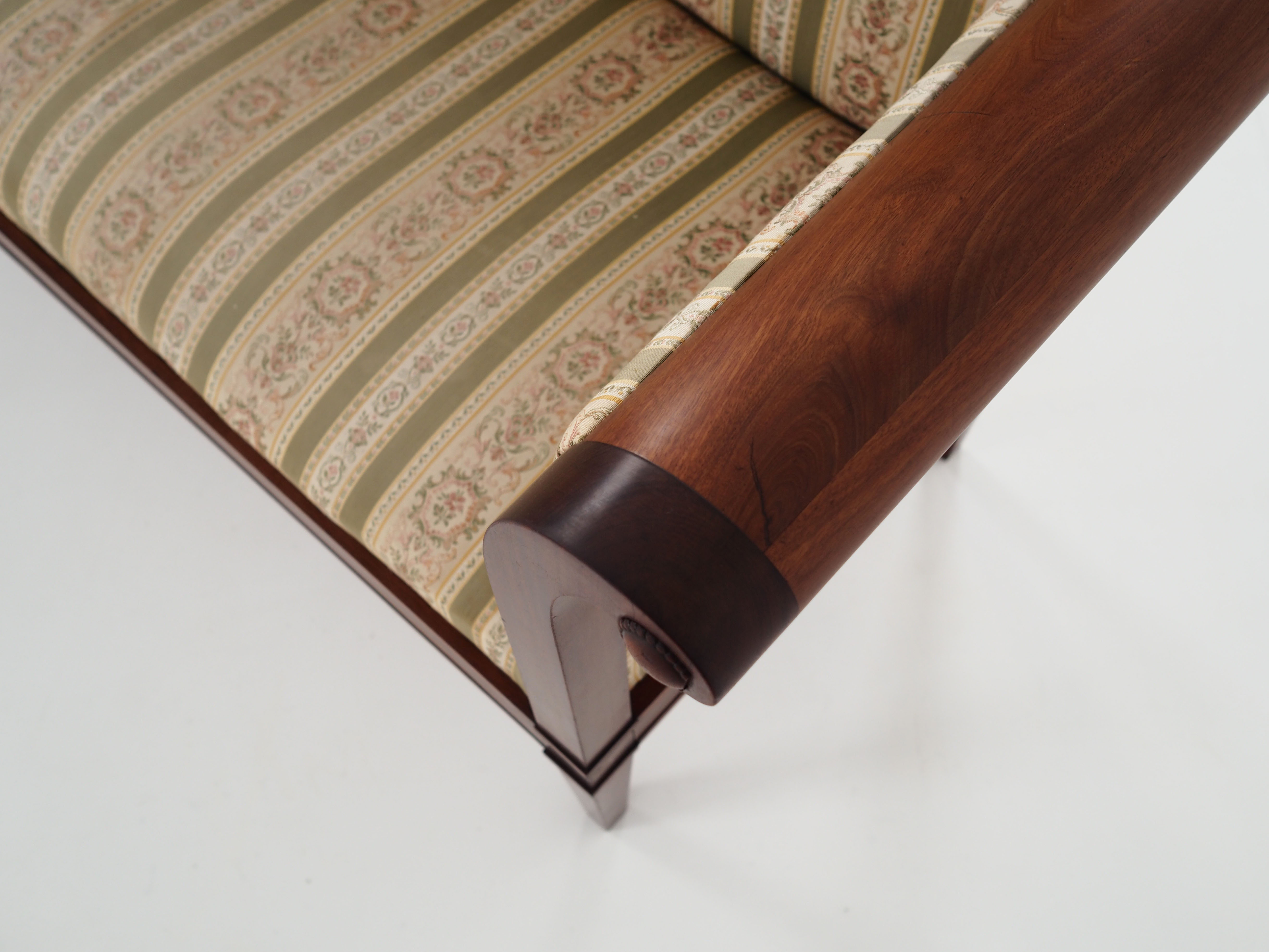 Antique empire style sofa.