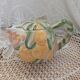 Antique slip teapot