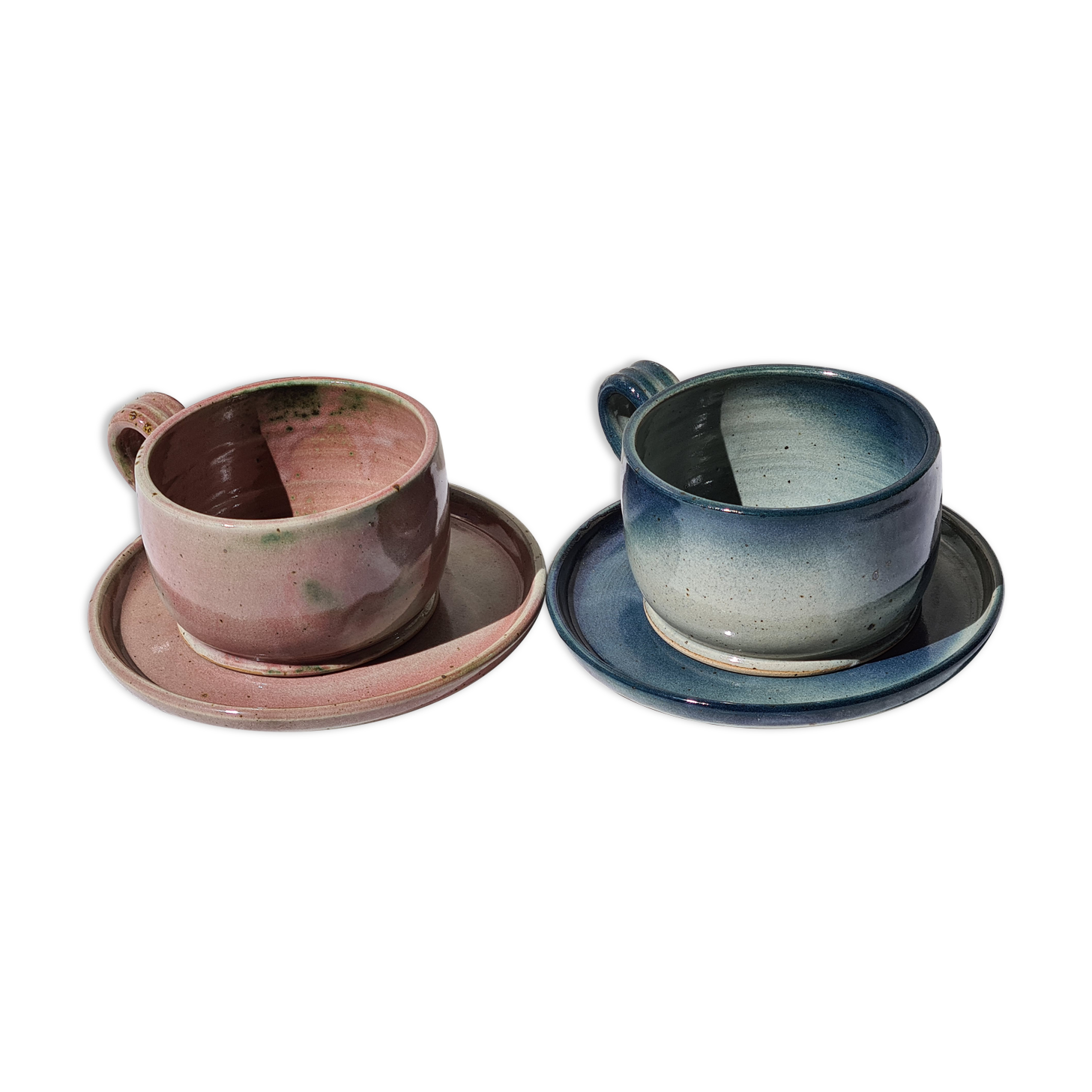 Pair of sandstone lunches