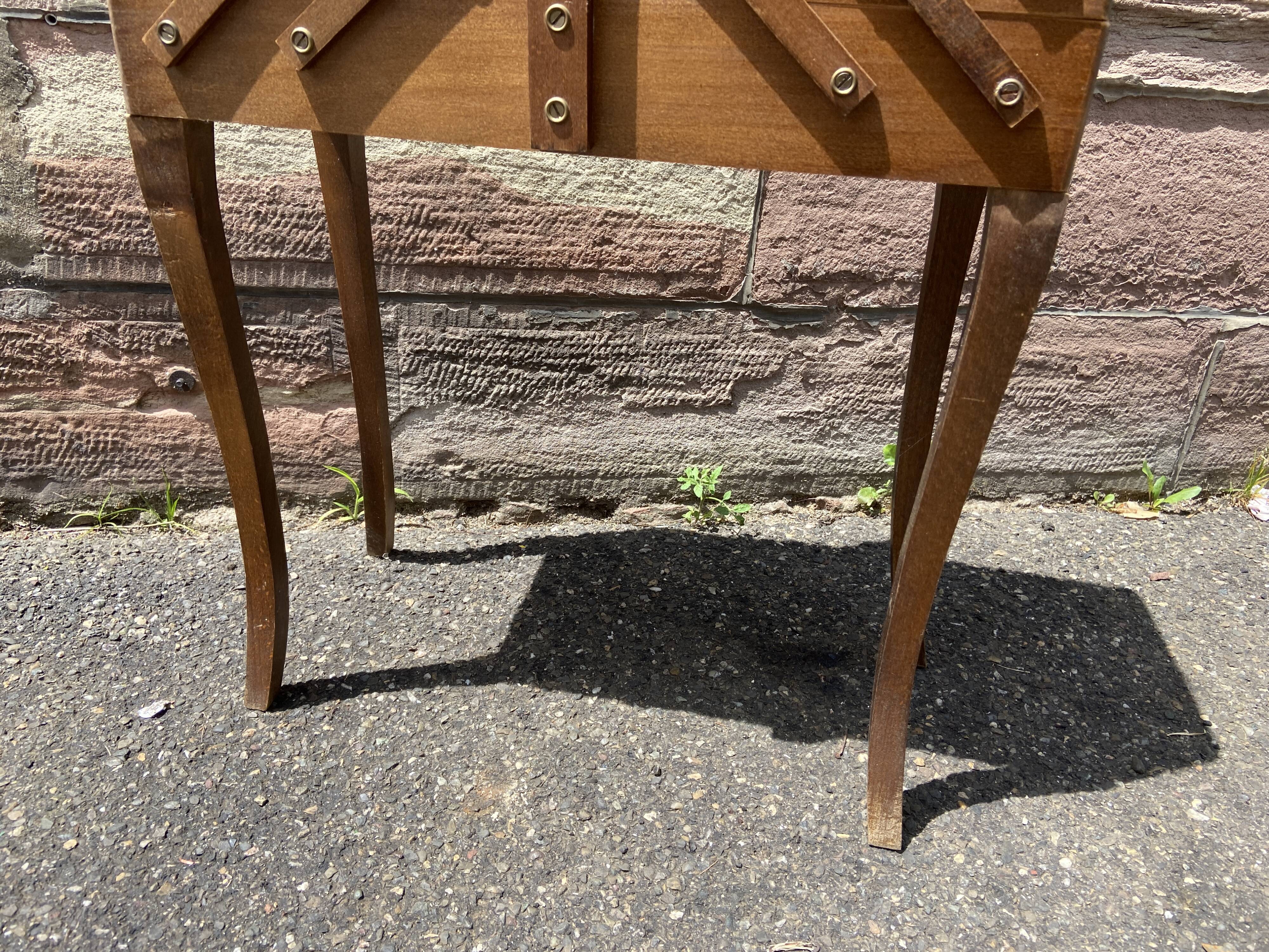 Vintage sewing basket