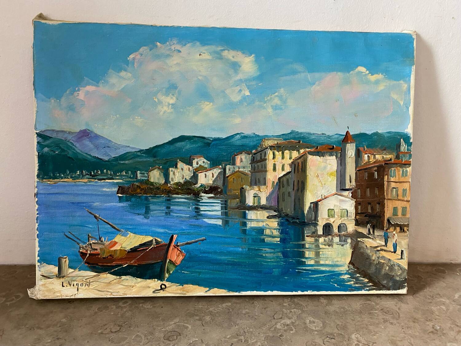 Landscape of Provence signed Louis Vignon