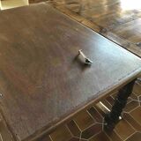 Farm table style Louis XIII