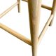 Solid wood stool