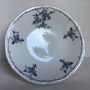 Old shower tray with forget-me-not flowers, Czechoslovakia.