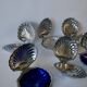 Shell pocket in silver metal from the 60s and 70s