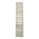2x10 Blue & Yellow Vintage Runner Rug 73x328Cm