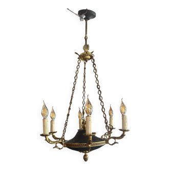 Lustre style Empire Napoléon III