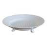 Old white porcelain drainer plate 19th - faisselle