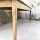 Table de ferme en chêne