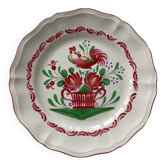 Assiette au coq et panier St Clément