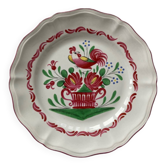 Rooster plate and St Clément basket