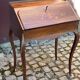 Louis XV sloping desk with gilded marquetry in Napoleon III period