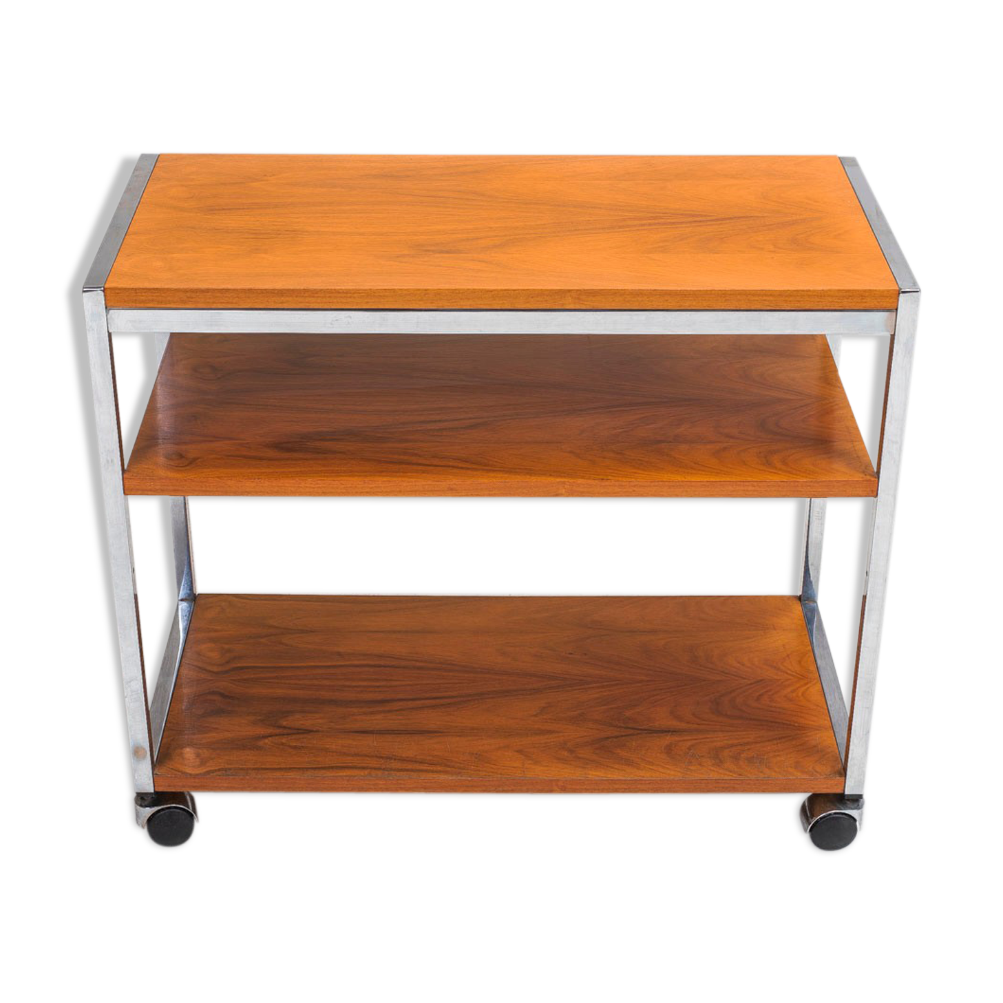 Rosewood office container on wheels, 1960s