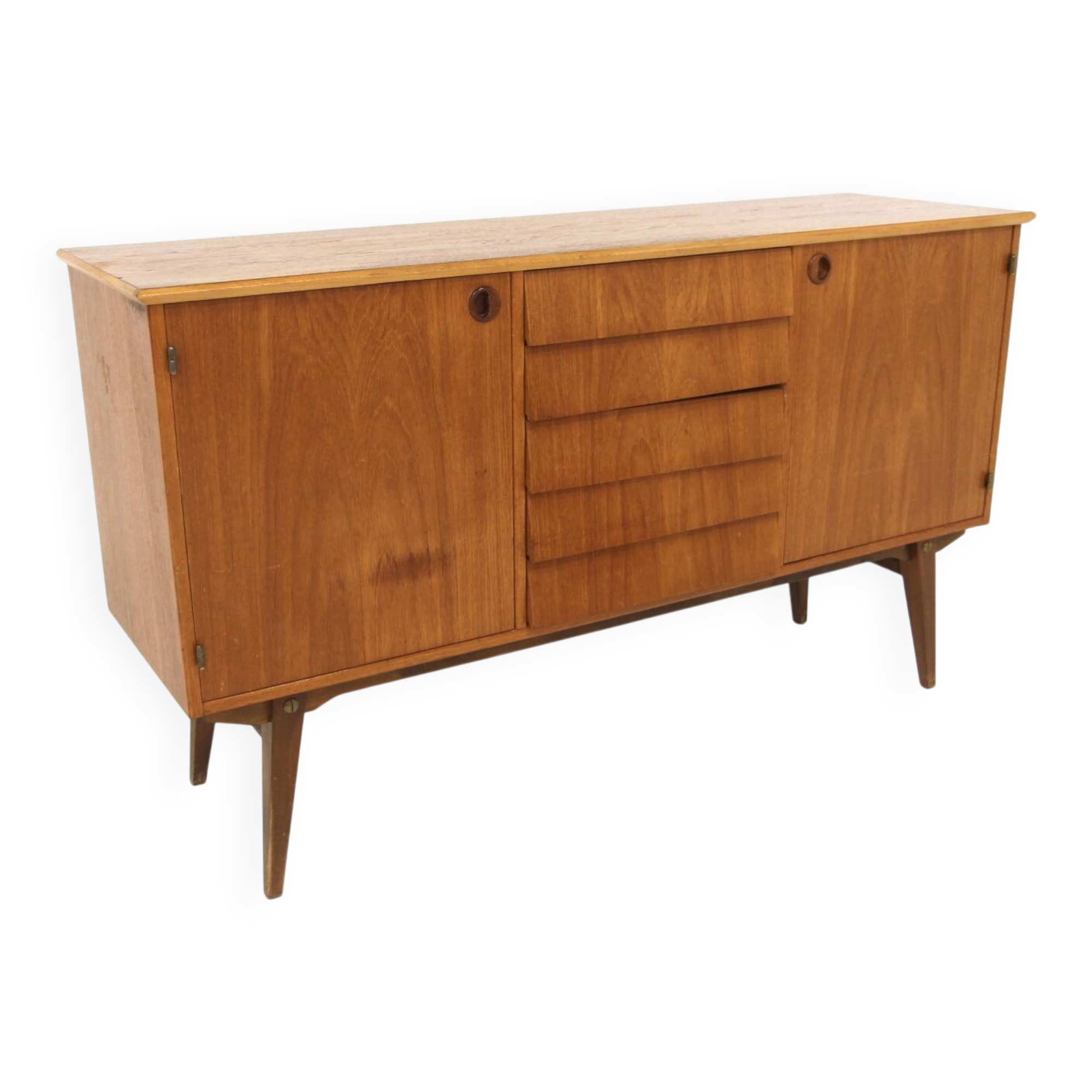 Scandinavian teak sideboard, Sweden, 1950.