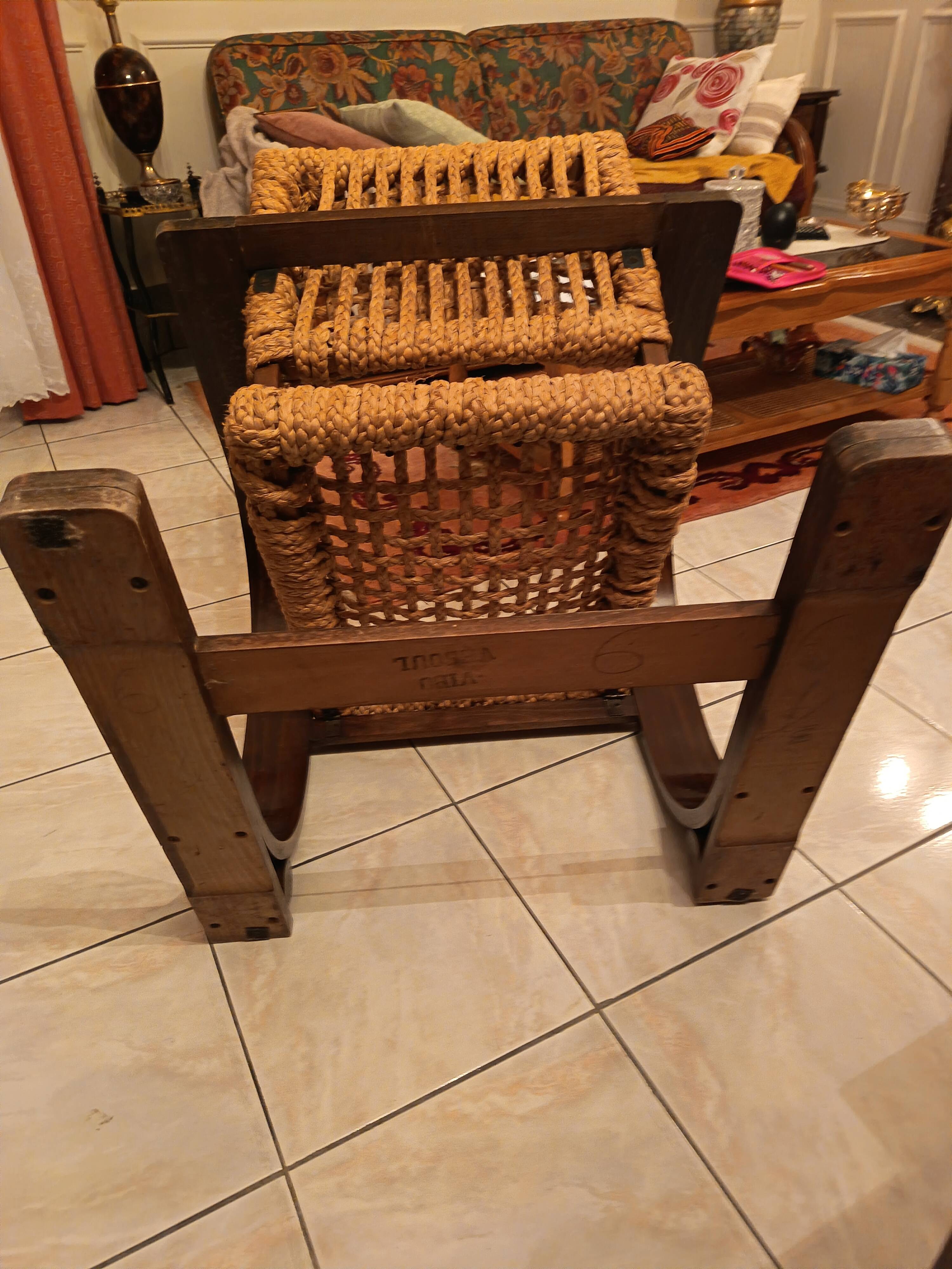 Audoux&Minet armchair Vibo Vesoul 1940s