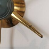 Plafonnier ou applique spoutnik laiton