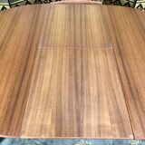 Scandinavian teak dining table and 4 Hans Olsen chairs for Frem Rojle