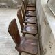 Chaises chêne massif chapo savoyarde art populaire