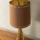 1970s Glass Table Lamp