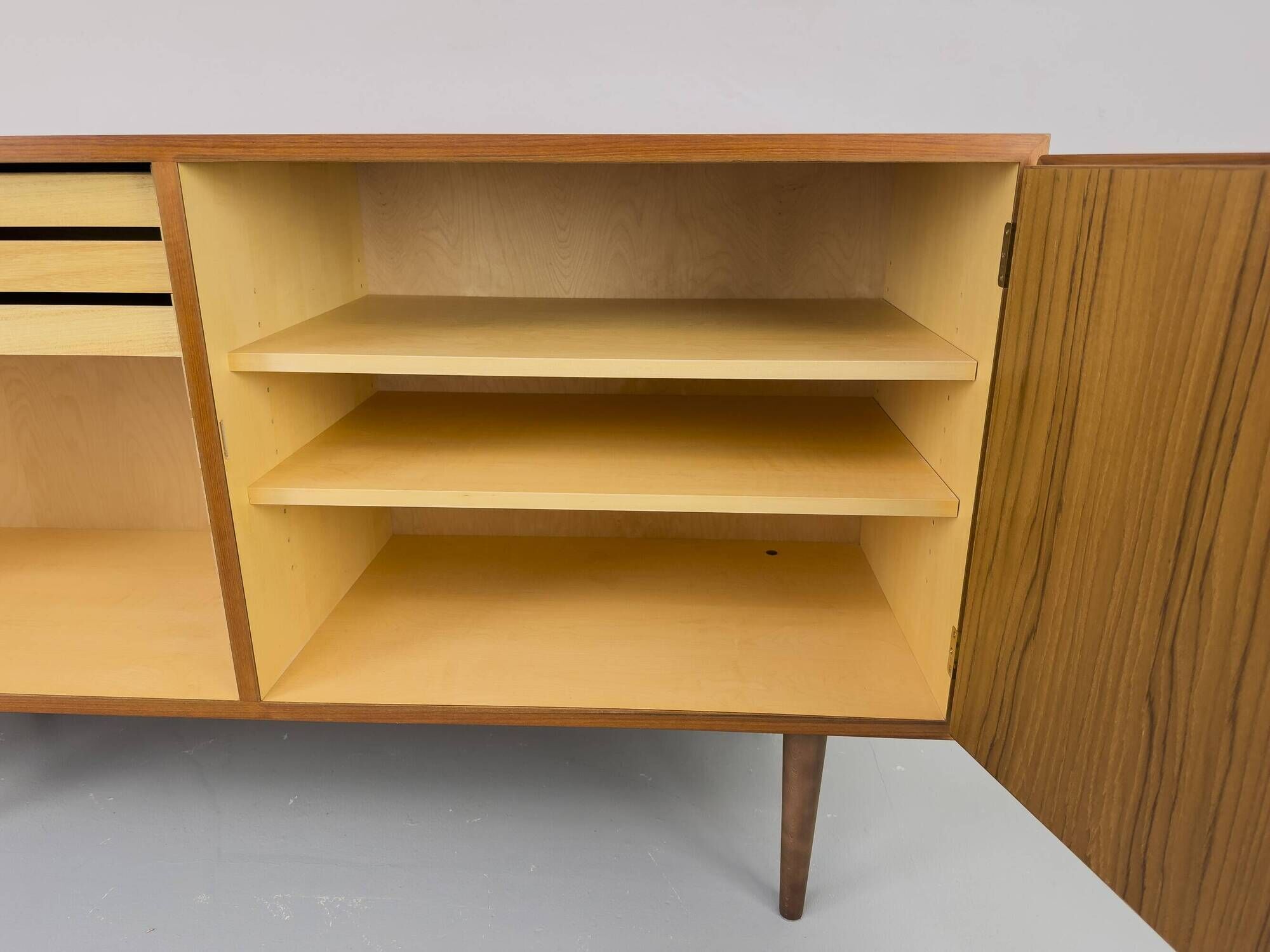 Danish Sideboard in Teak by Carlo Jensen for Hundevad & Co., 1960s