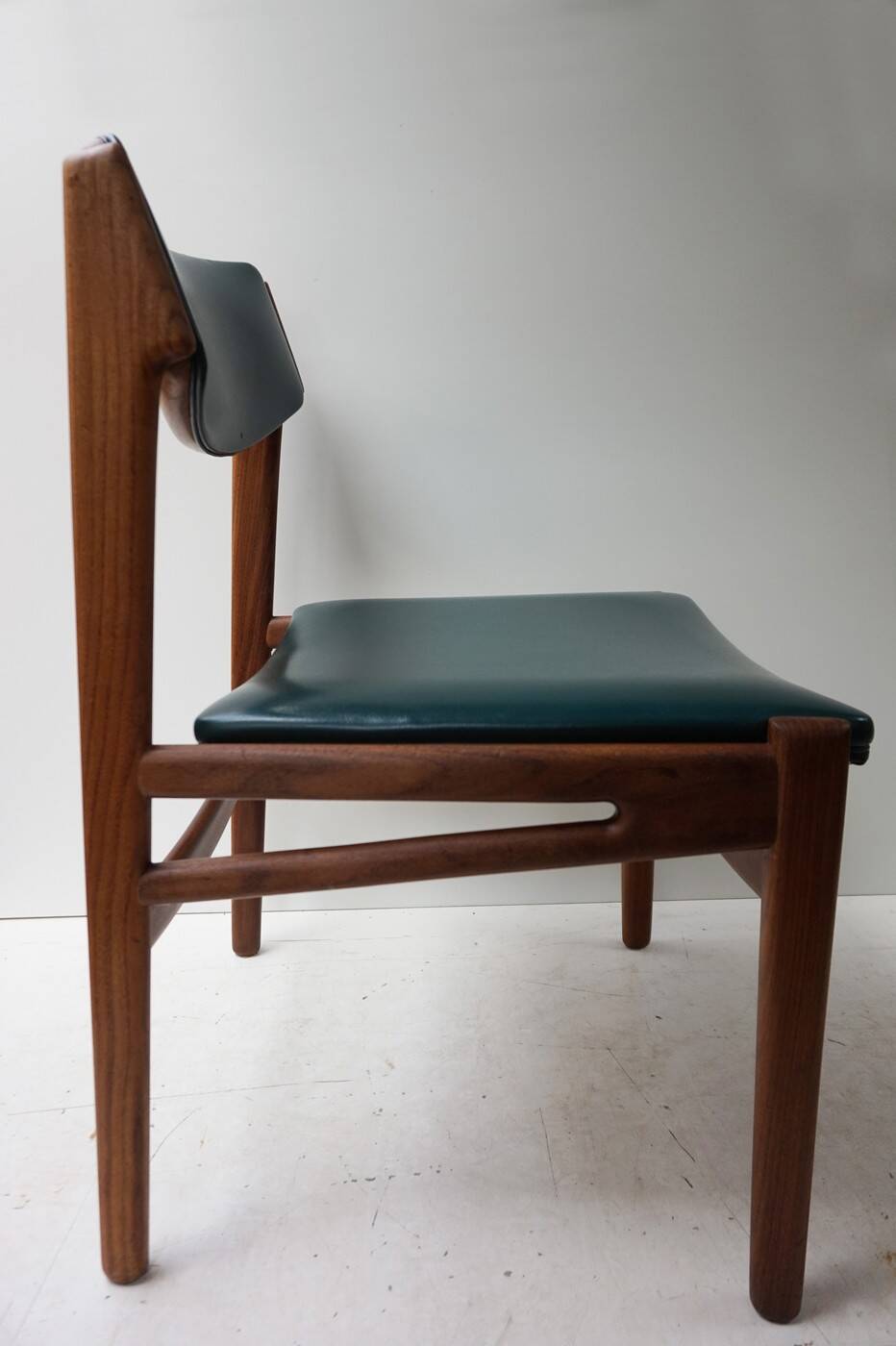 Midcentury Scandinavian Teak Dining Chairs, set of 4