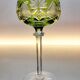 Box of 4 Val Saint Lambert "Berncastel" no. 204 Roemer glass – Belgium 1905