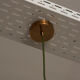'Conus' pendant lamp in pine by Jørgen Wolff
