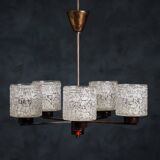 Lustre by Carl Fagerlund for Orrefors, 1950s