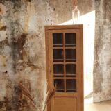 Vintage glass library