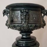 Column and its flowerpot by Johann Peter Gréber (1820-1898)