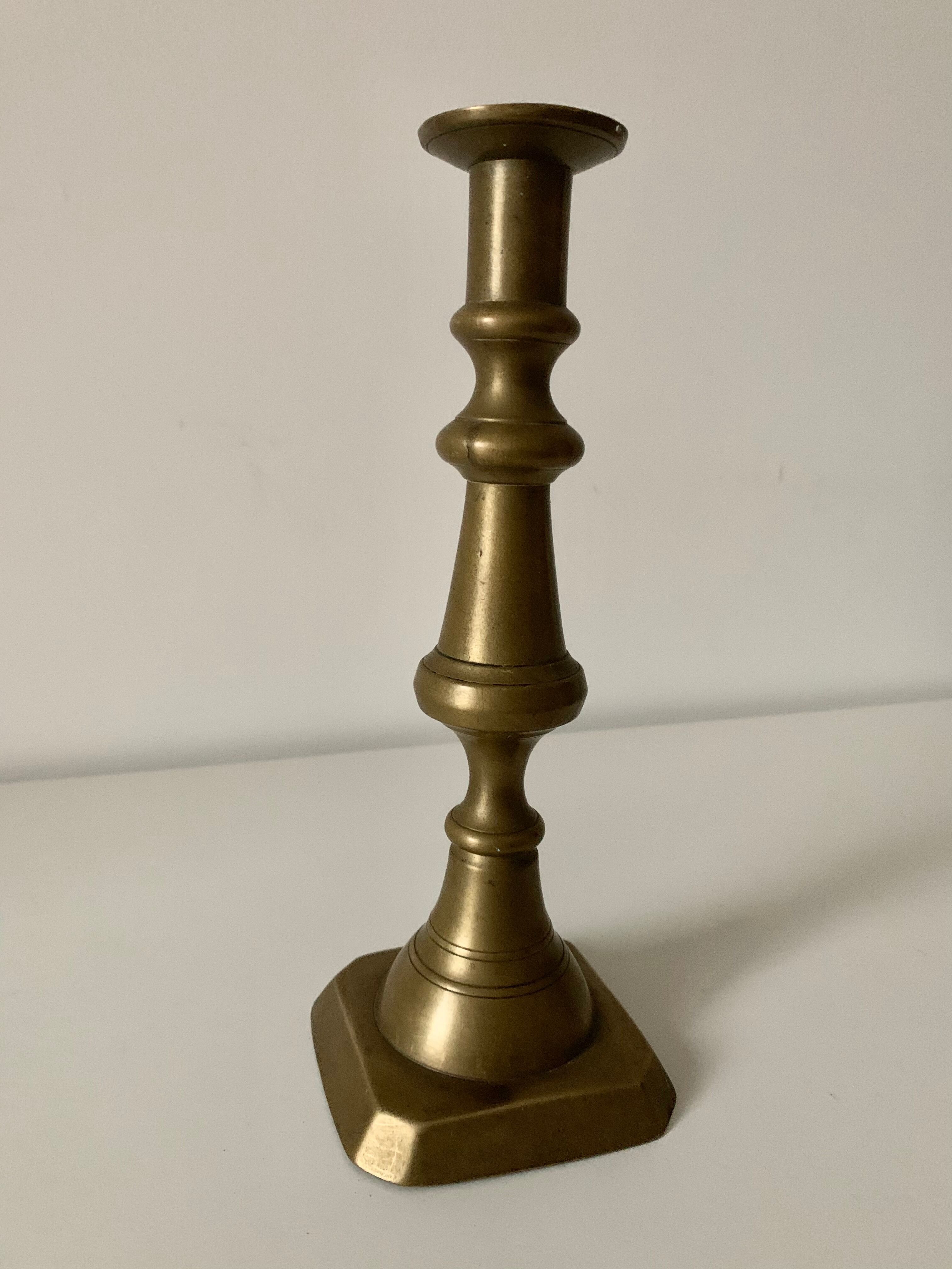 Brass candlestick