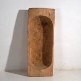 Antique solid wood trough (c.1900) #5