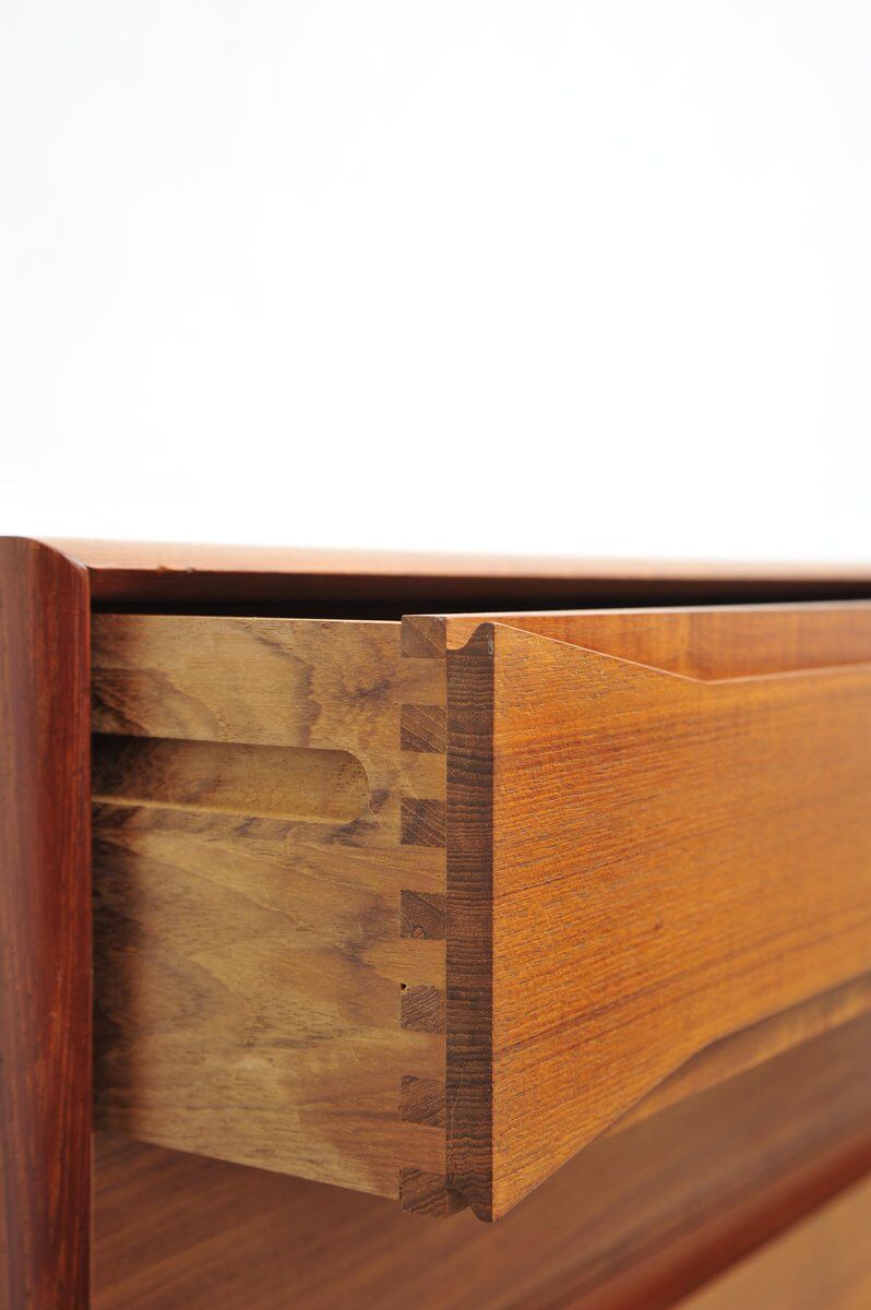 Danish teak chest of drawers by Dyrlund, 1970s