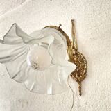 Metal and tulip wall lamp, model of your choice