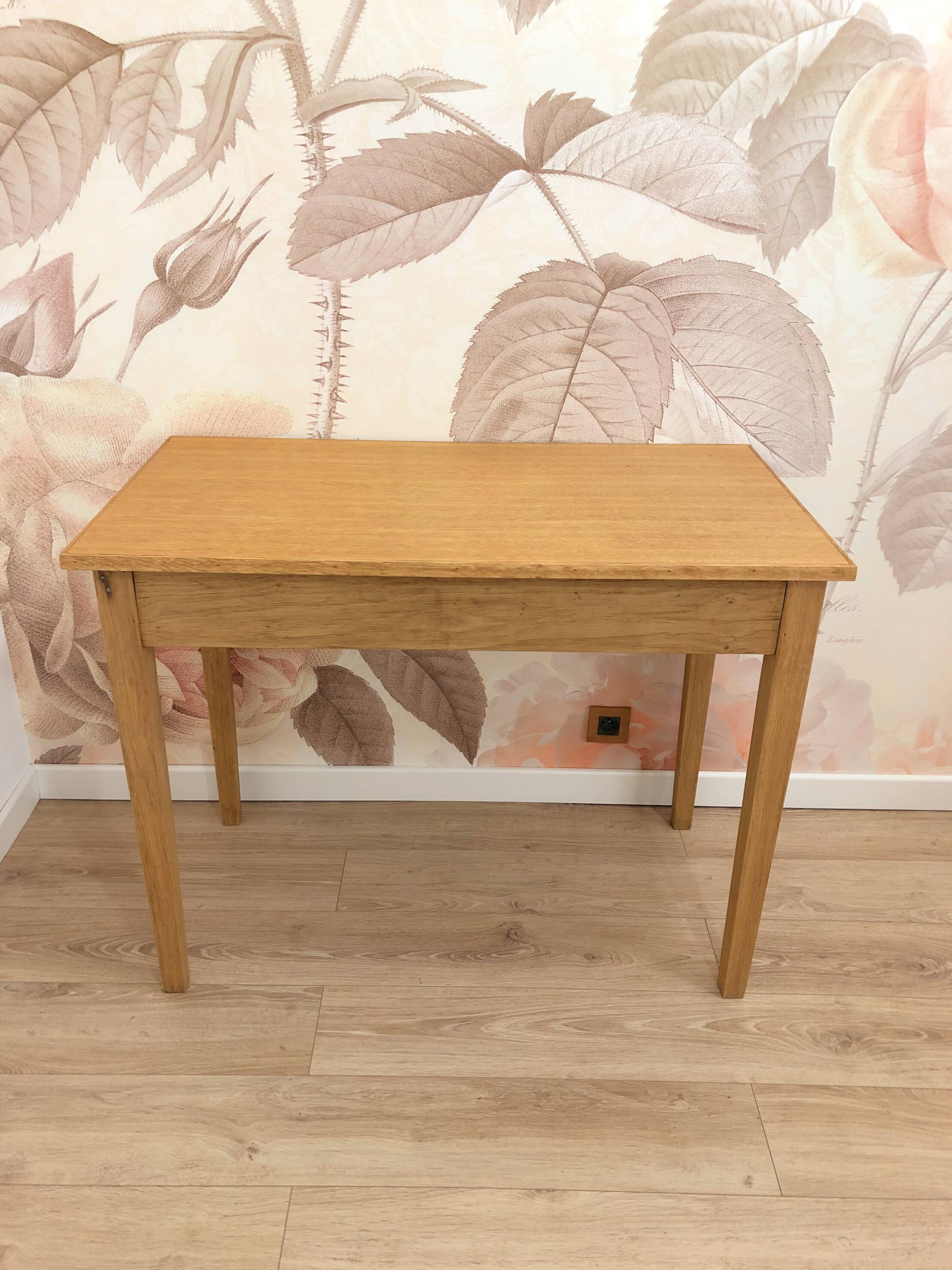 Vintage desk, in solid oak