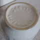 White ceramic vase W Germany